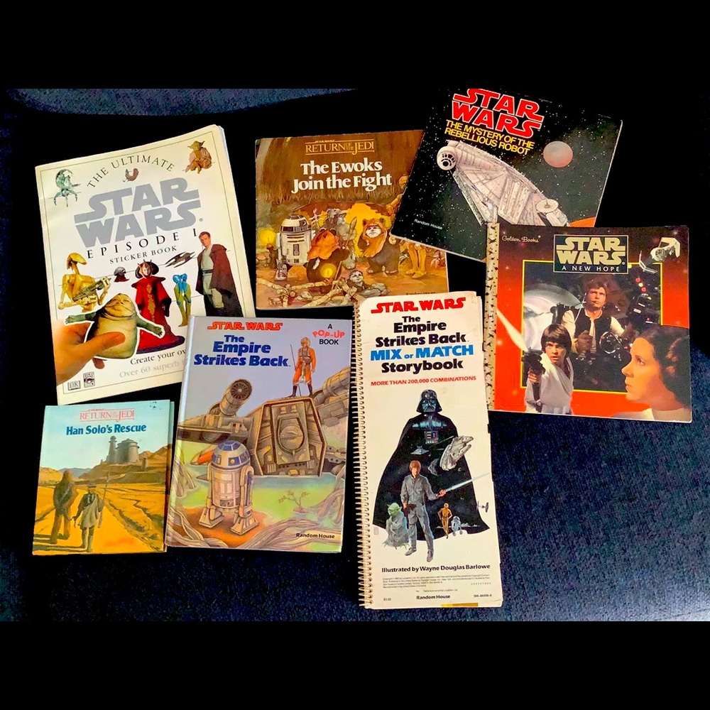 Lot of Star Wars books